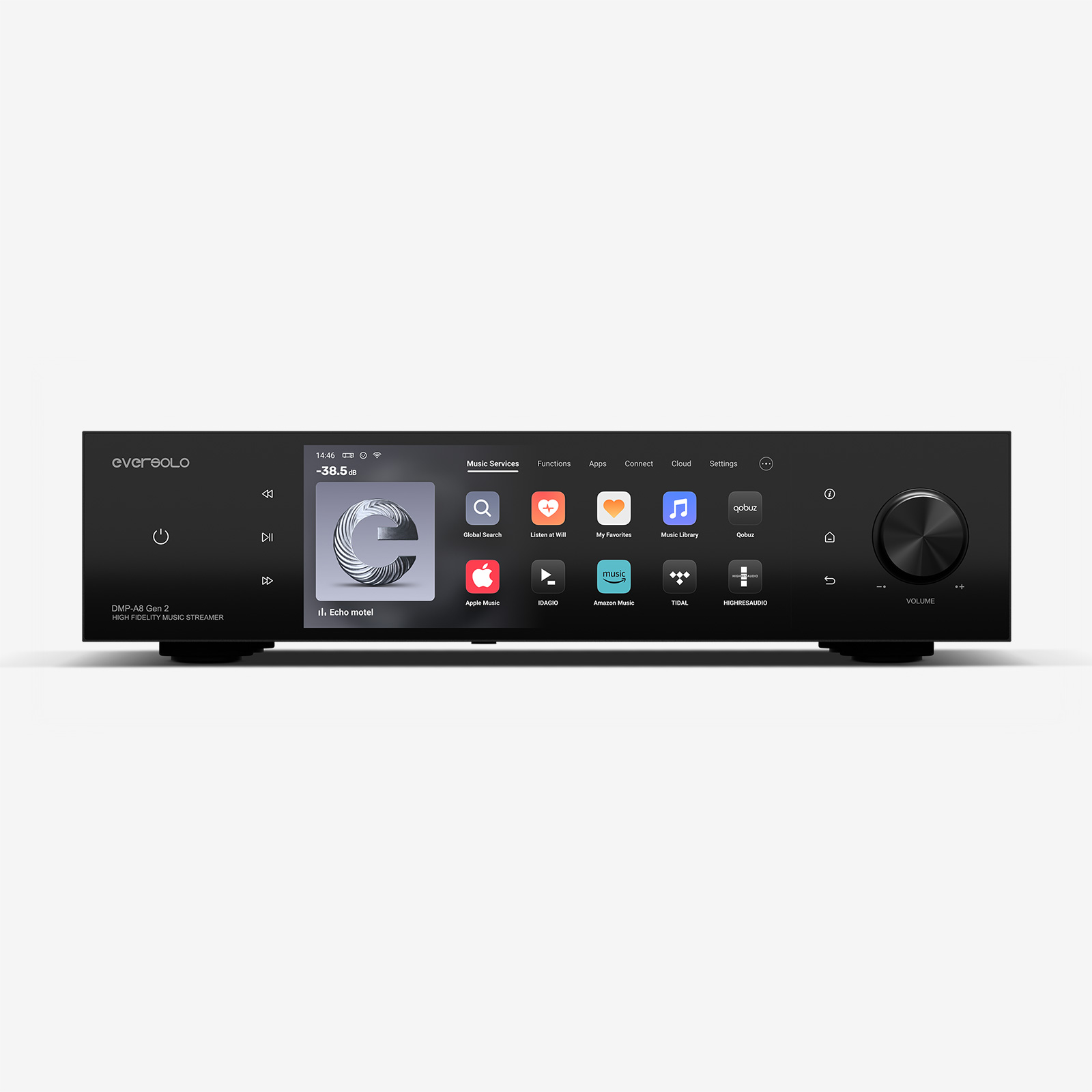 에버솔로 DMP-A8 Gen 2 스트리머, 프리앰프