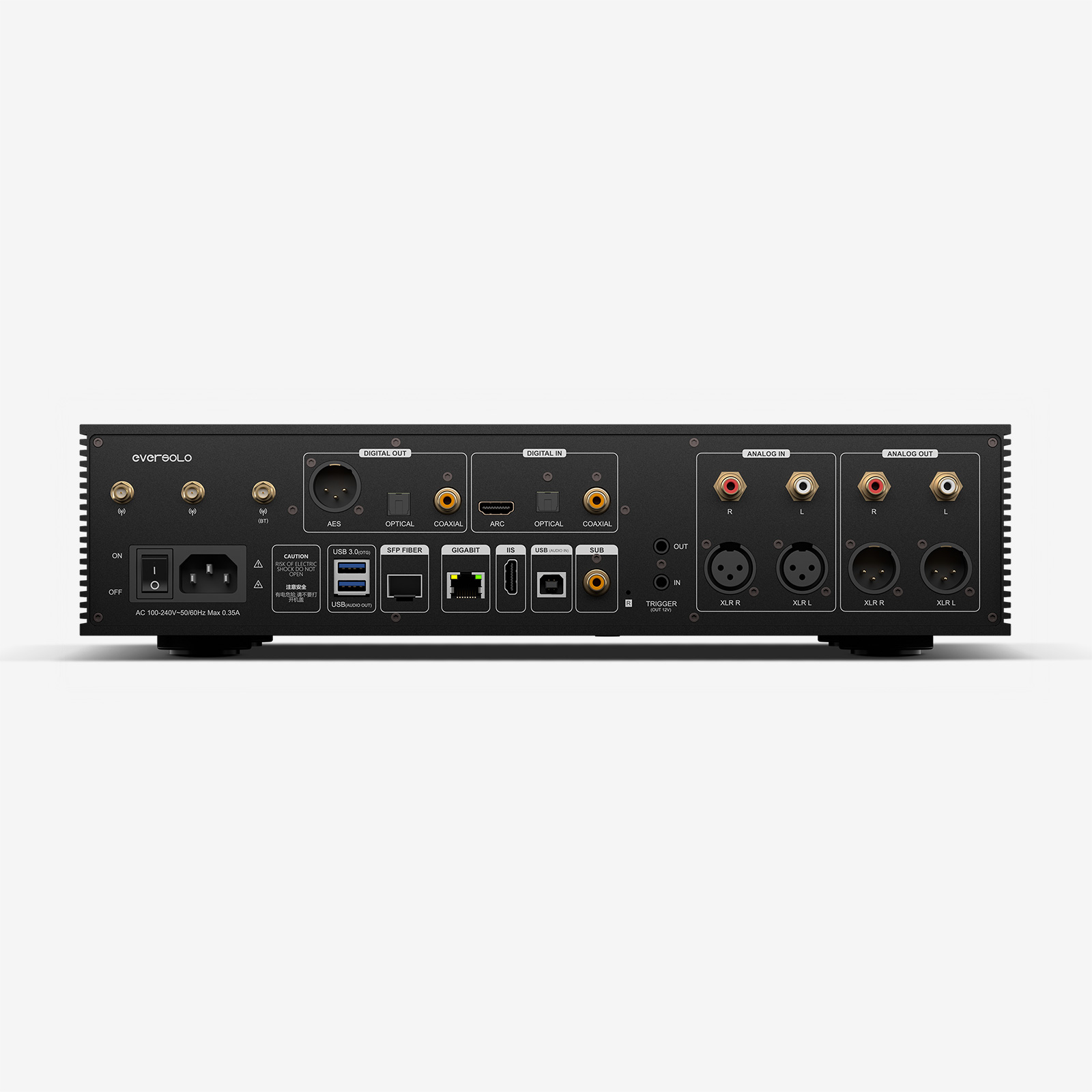 에버솔로 DMP-A8 Gen 2 스트리머, 프리앰프